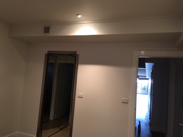 Condensation causes mould growth